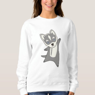 Husky Dog PoochAnimal Friends Children Sweatshirt