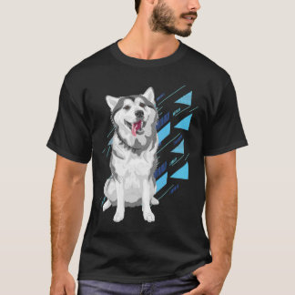 Husky Dog Proud Beauty Funny T-Shirt