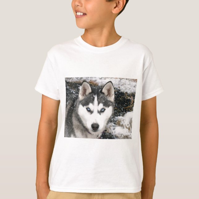 Husky dog T-Shirt (Vorderseite)