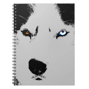 Husky Eye Carnet Sibérien Husky Cadeaux & Livres