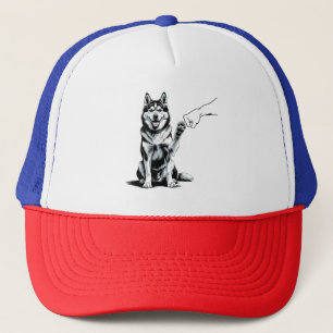 Husky Fist Bump Tee – Loyalität trifft Stil Truckerkappe