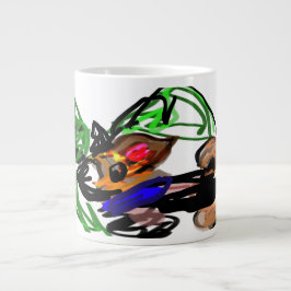 Husky Freude Jumbo-Tasse