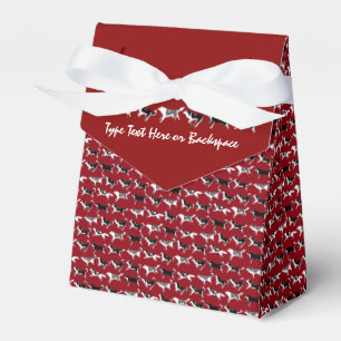 Husky-Geschenkboxen personalisieren Husky-Malamute Geschenkschachtel