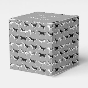 Husky-Geschenkboxen personalisieren Husky Sled Dog Geschenkschachtel