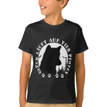 Husky-Glück läuft auf vier Pfoten T-Shirt
