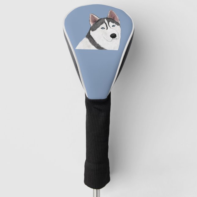 Husky Golf Headcover (Vorderseite)