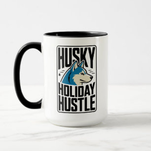 Husky-Holiday-Hustle-Abzeichen Tasse