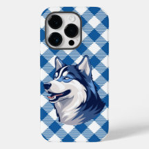 Husky Howlers Husky Dog Power Logo Blue