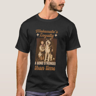 Husky Hund Malamute Husky Schlittenhund Alaskan Ma T-Shirt