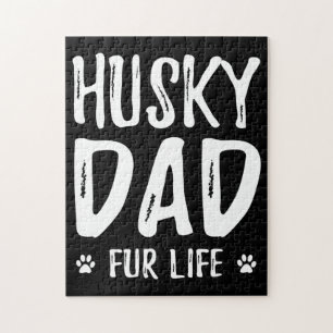 Husky Hund Papa Geschenkidee für lustige Hunde
