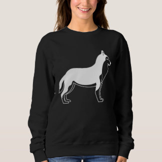 Husky-Hunde Sweatshirt