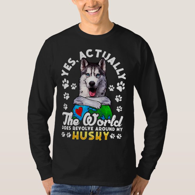 Husky Husky Husky T-Shirt (Vorderseite)