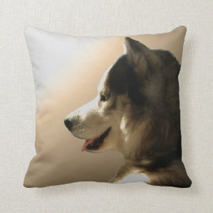 Husky Kissen Sibirien-Husky-Malamute-Kissen Gesche