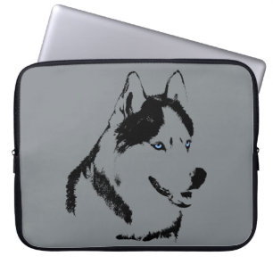 Husky Laptop Case Siberian Husky Malamute Geschenk