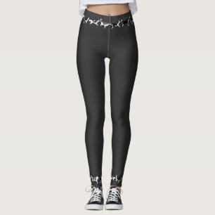 Husky Leggings Husky Malamute Dog Legende Pants