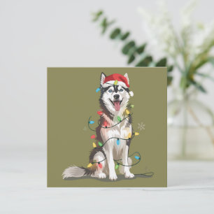 Husky-Liebhaber Weihnachten Sibirischer Weihnachts