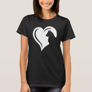 Husky Lover Herz für Mädchen und Frauen, die Liebe T-Shirt