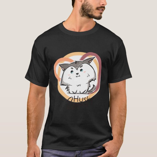 Husky Lover T-Shirt (Vorderseite)