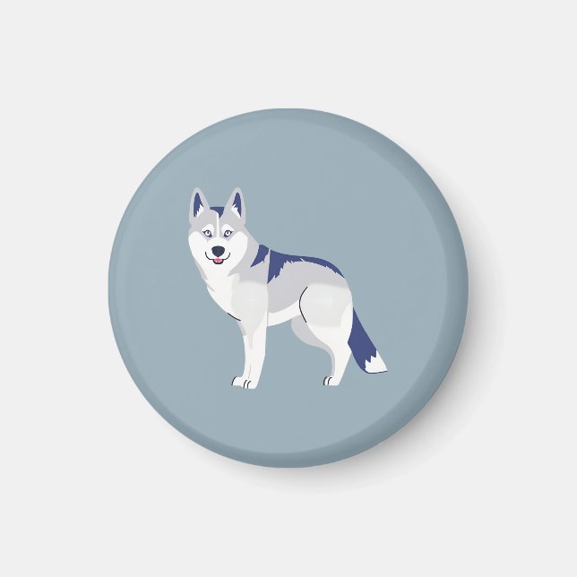 Husky Magnet (Vorne)