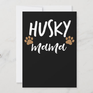 Husky Mama | Siberian Husky Mother Hund Lover Gift Save The Date