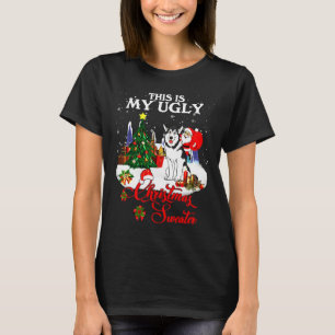 Husky Mein Weihnachtskraut T-Shirt