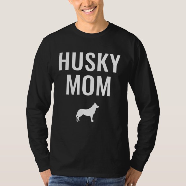 Husky Mom T-Shirt (Vorderseite)