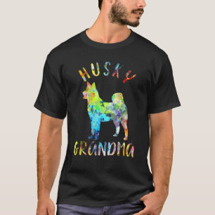 Husky-Oma Lustiger Siberian Husky Besitzer 1 T-Shirt