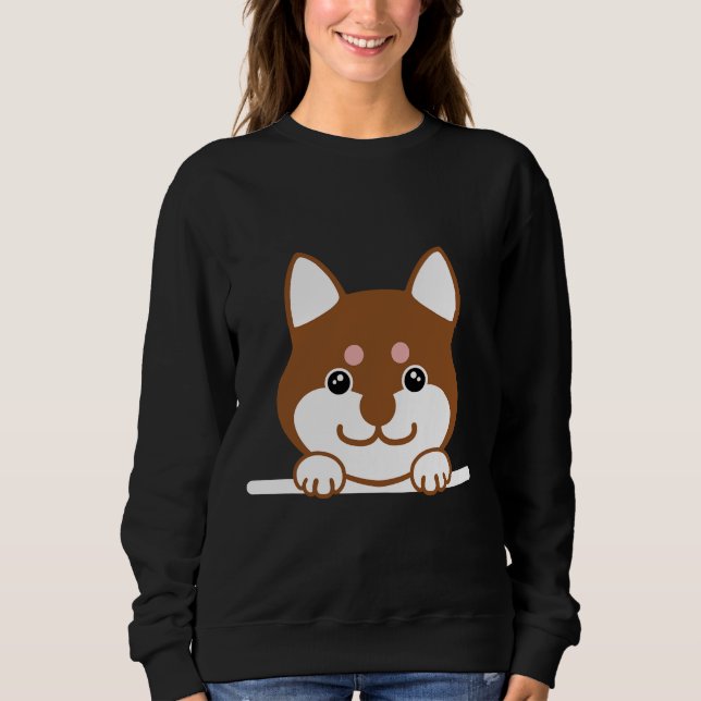 Husky on Watch Sweatshirt (Vorderseite)