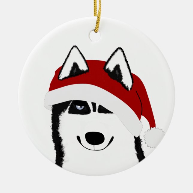Husky Ornament (Vorne)