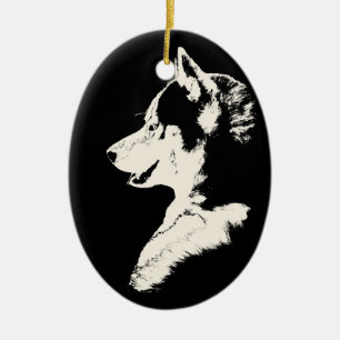 Husky Ornament Personalisiert Husky Pup Geschenke