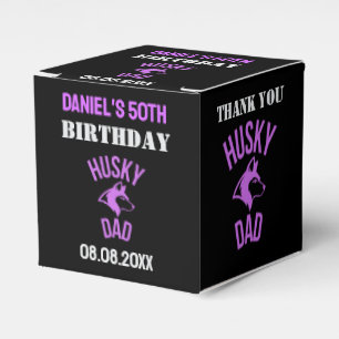 Husky Papa, Chien Papa Ballotins d'anniversaire