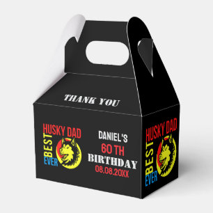 Husky Papa, Chien Papa Ballotins d'anniversaire