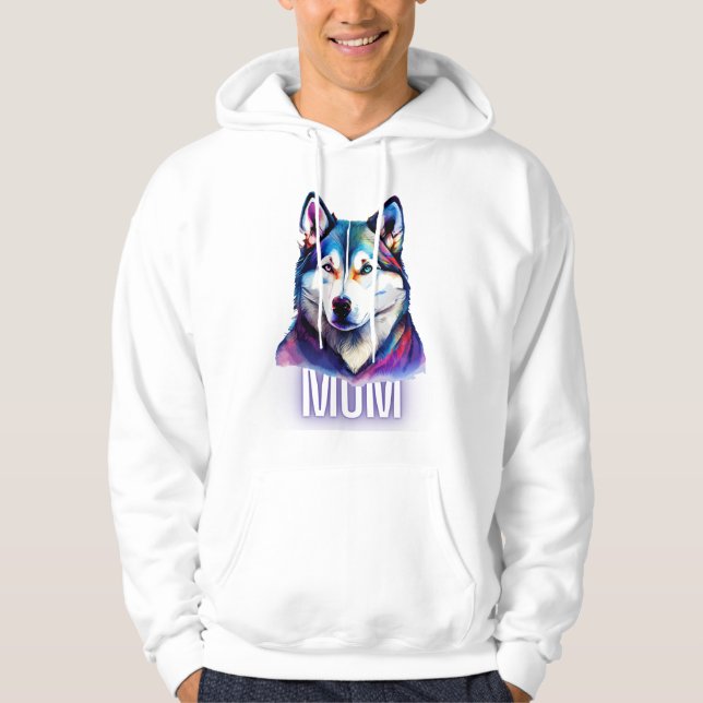 Husky Personalized Wolf Sweatshirt (Vorderseite)
