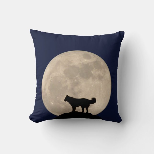Husky Pillow Siberian Husky Dekoration & Geschenke Kissen (Vorderseite)