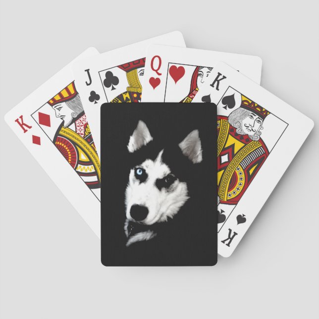 Husky Playing Cards Spielkarten (Rückseite)