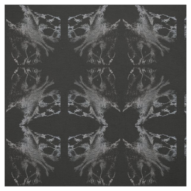 Husky Pup Fabric Siberian Husky Fabric Dog Pattern Stoff (Muster)