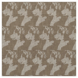 Husky Pup Fabric Siberian Husky Fabric Dog Pattern Stoff