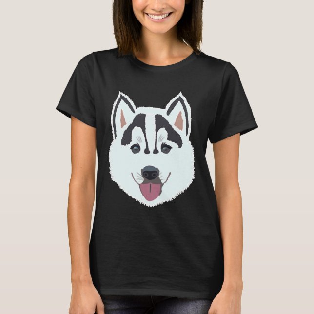 Husky Puppy T-Shirt (Vorderseite)