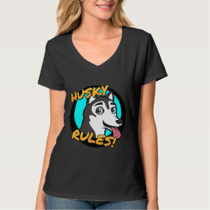 Husky-Regeln! T-Shirt
