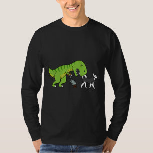 Husky Rex Dinosaur Kack T-Shirt