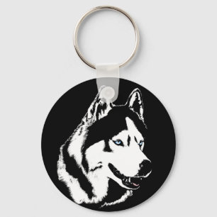 Husky-Schlüsselanhänger Siberian Husky Malamute Hu Schlüsselanhänger