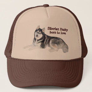 Husky-schöner Hut Truckerkappe
