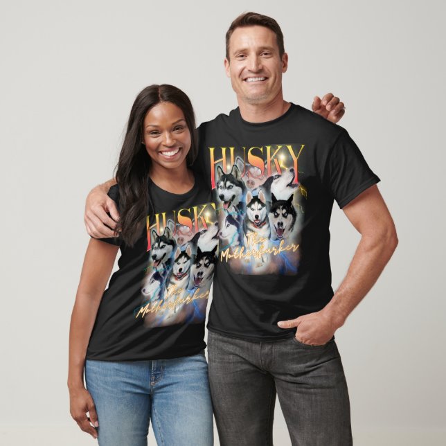 Husky Shirt Bootleg 90er Jahre Sibirischer Husky (Unisex)