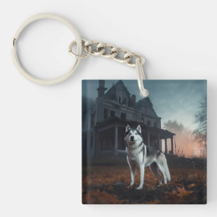 Husky sibérien Halloween Épouvantable