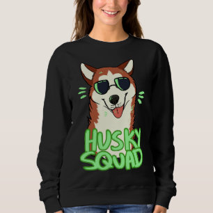 Husky Squad Kupfer Sweatshirt