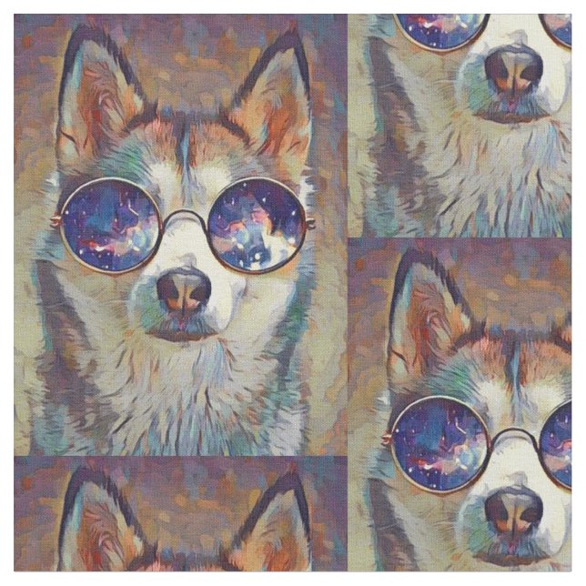 Husky Stoff ! (Nahaufnahme)