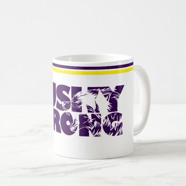 Husky Strong Coffee Tasse (VorderseiteRechts)