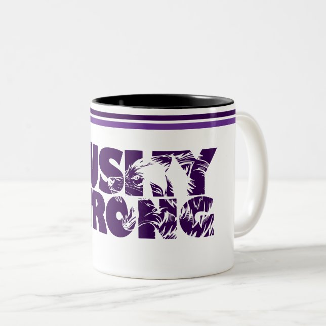 Husky Strong Coffee Tasse (VorderseiteRechts)