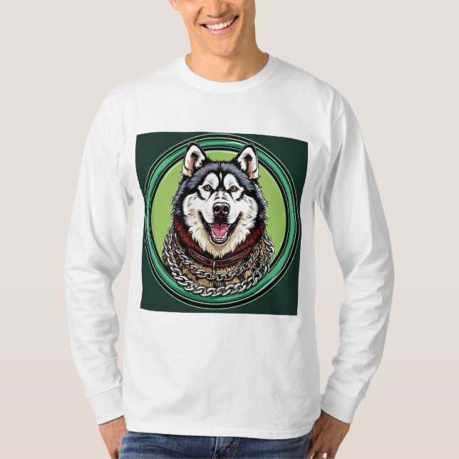 Husky T-Shirt (Vorderseite)