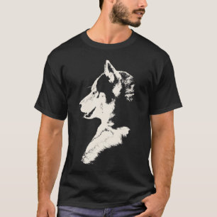 Husky T - Shirt Husky Wolf T-Shirt SchlittelHundes